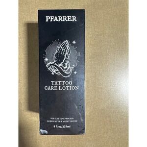 Pfarrer Tattoo Care Lotion for Tattoo Process‎ Lubricates Moisturizes 8 fl oz